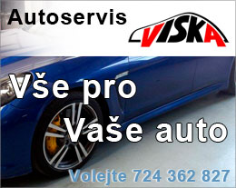 Autoservis VISKA - reklamn upoutvka